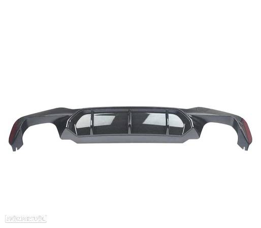 DIFUSOR TRASEIRO "LOOK M5" CARBONO PARA BMW G30-G31 2017+ VÁLIDO M DESEMPENHO E M-TECH - 3