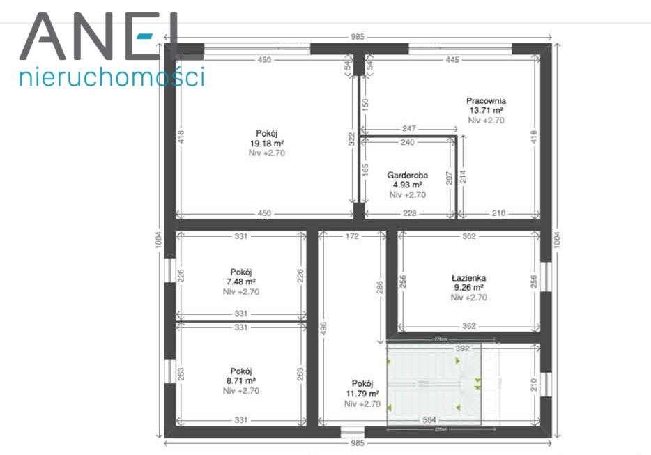 Wolnostojący dom z działką 623m2-1