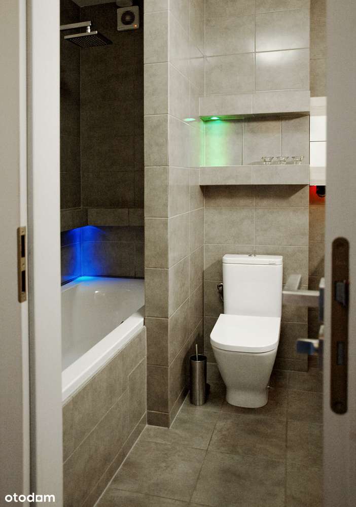 Wrocław Zakrzów Zatorska 53m2 3pok biuro, garderoba, balkon nowoczesne - Pełny obrazek: 5/15