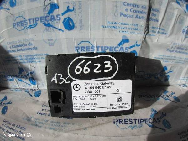 Modulo A1645404345 A1645406745 MERCEDES ML W164 2005 320CDI 4X4 V6 24V 225CV  5P CINZENTO Módulo GATEWAY - 1