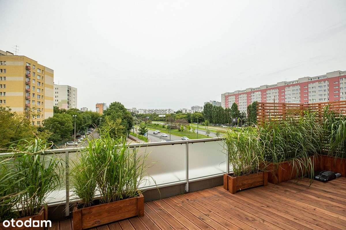 3 pokoje 78m2 z tarasem 56 m2 ul. Międzynarodowa-13