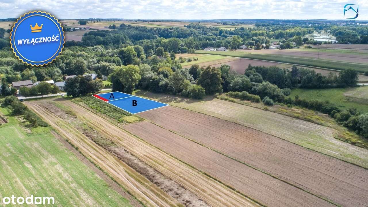 Działka budowlana- Zdrapy, gm. Bychawa - Pełny obrazek: 4/7