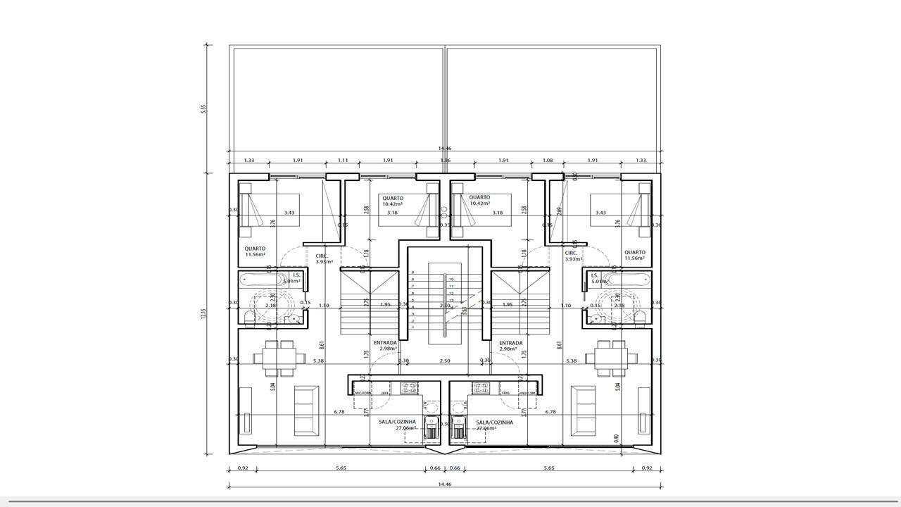 Apartamento novo T2, com 1 suíte!-23