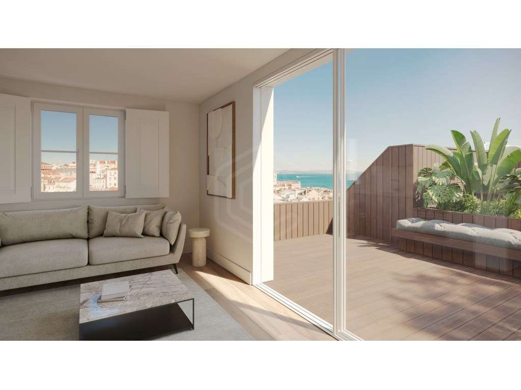 Exclusivo T3 novo em edifício histórico de prestígio com vistas des... - Grande imagem: 4/44