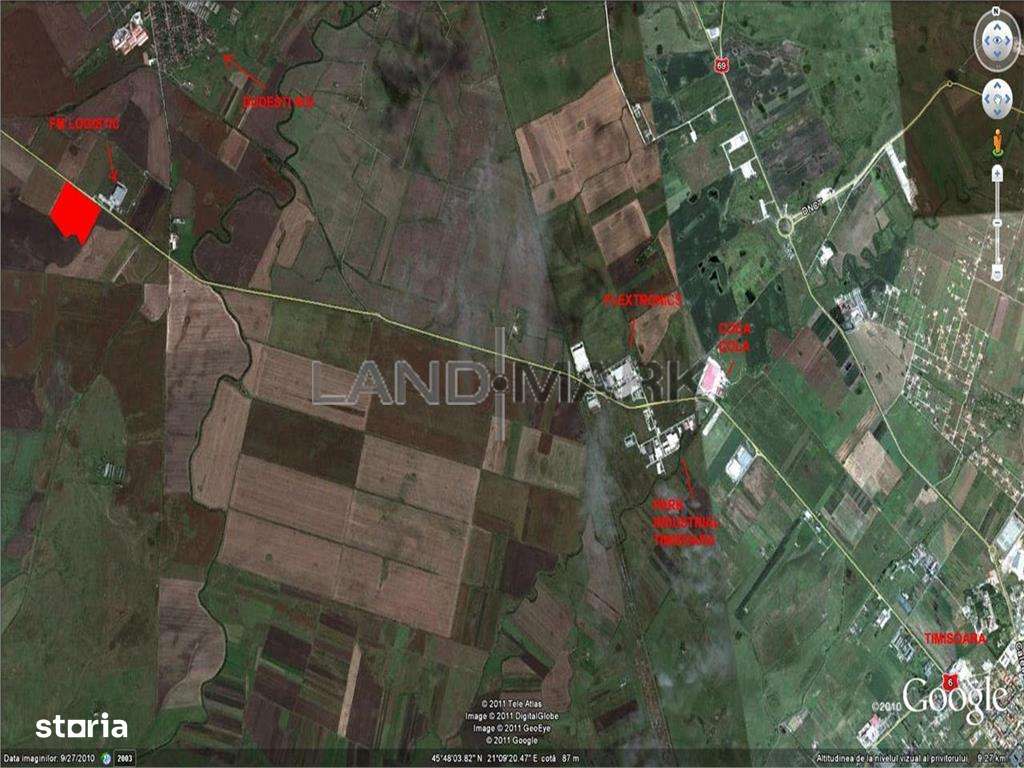 Teren Industrial cu PUZ de vanzare pe Calea Torontalului - Imagine principală: 4/4