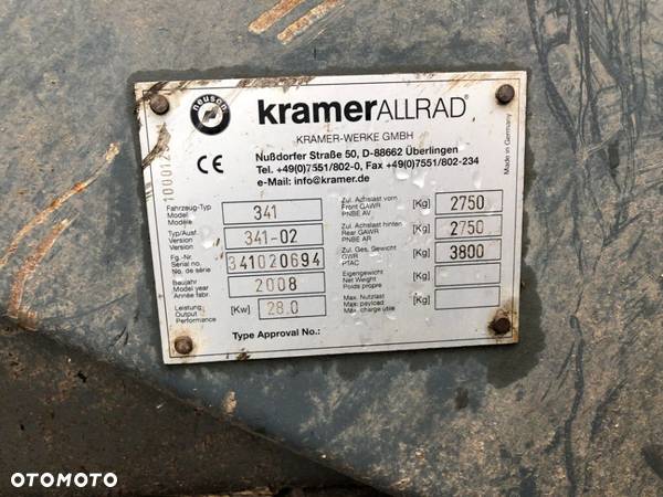 Kramer Allrad 280 341-02 Radlader - Części - Silnik Yanmar, 4cyl, 29.7kw - 3