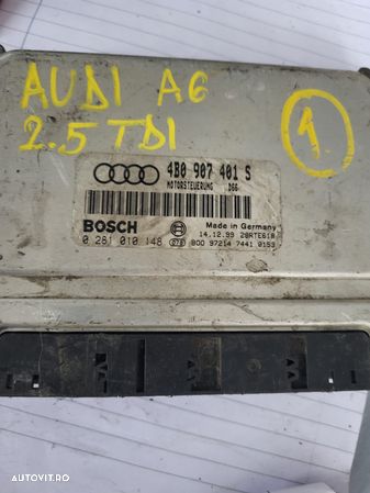 ECU Calculator motor Audi A6 2.5 tdi 4B0907401S 0281010148 D66 EDC15M AFB - 1