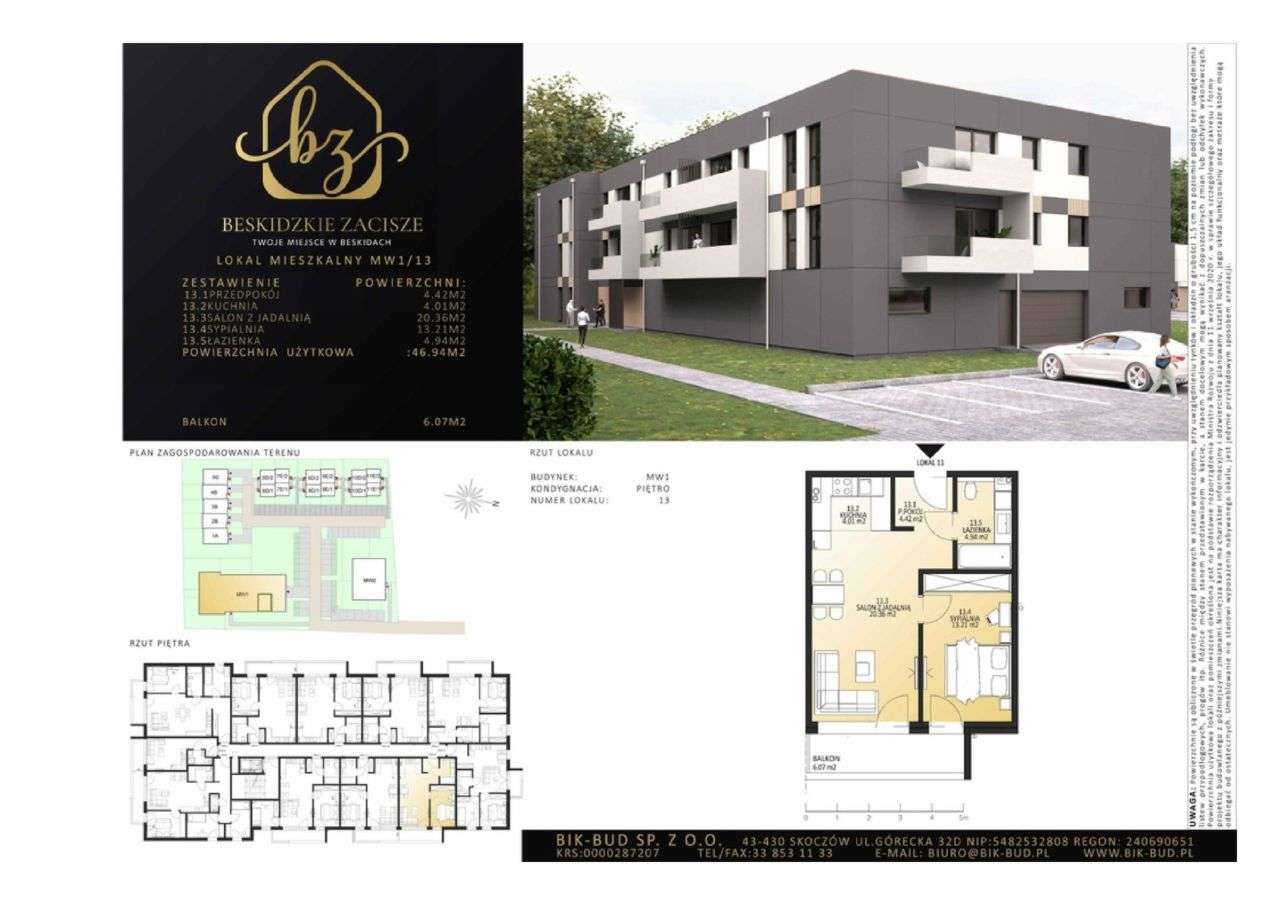 Nowa Inwestycja| Apartament Z Dużym Balkonem-1