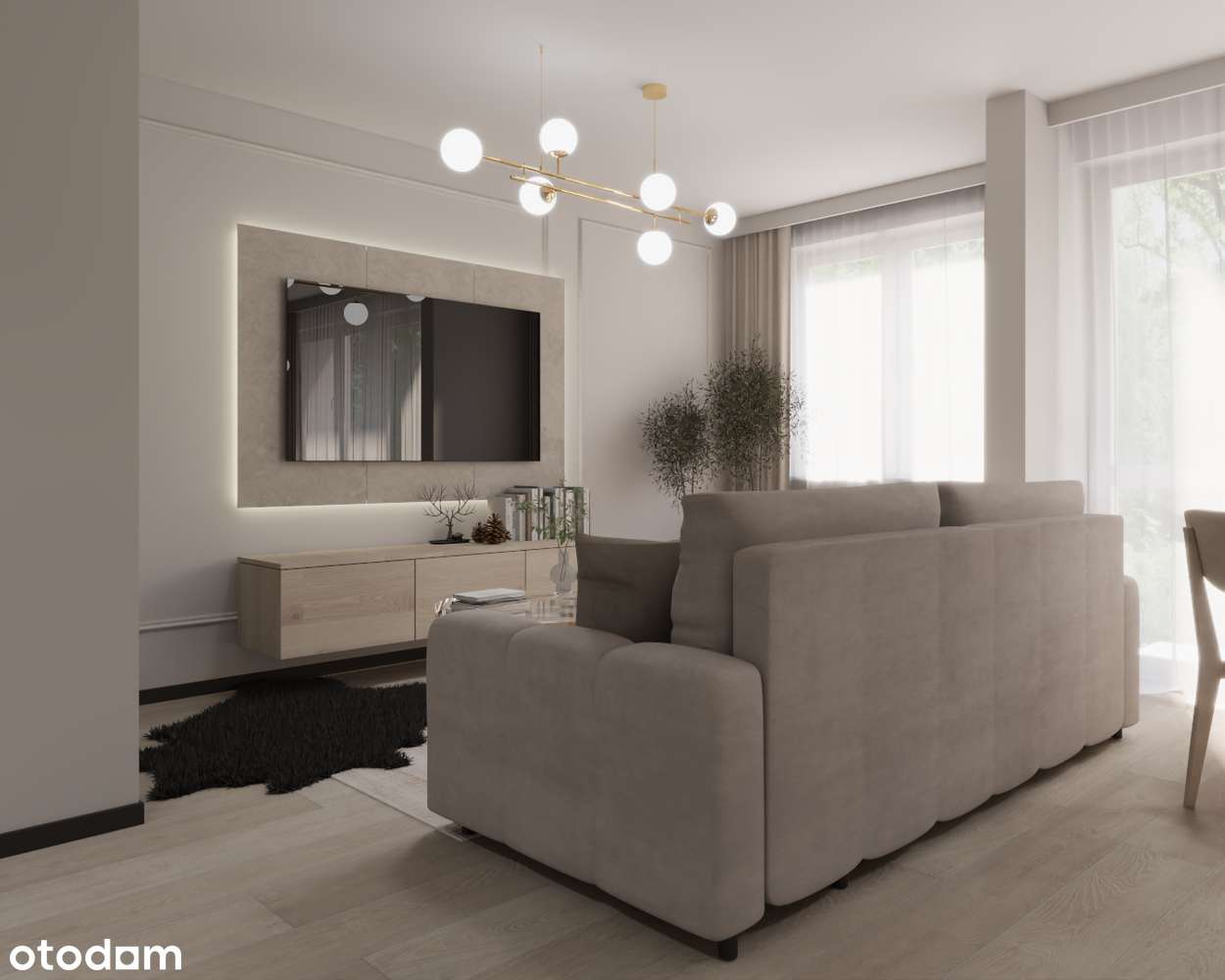 3 Pokoje I Najlepszy rozkład ! I Ustronie I 54m2 - Pełny obrazek: 4/17