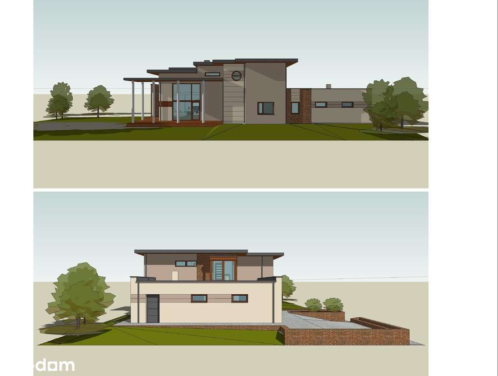 Nowoczesny dom na działce 2200m2-8