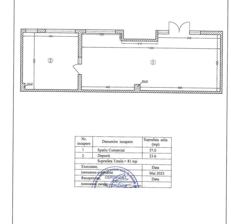 Spatiu Comercial 81MP - 9ML Vitrina | Produce Venituri | Pipera 1 - Av - Imagine principală: 4/8