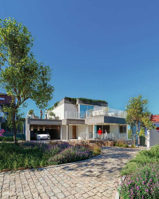 Moradia Isolada V4 Luxo Nova em Canidelo (Douro Marina) - Grande imagem: 4/30