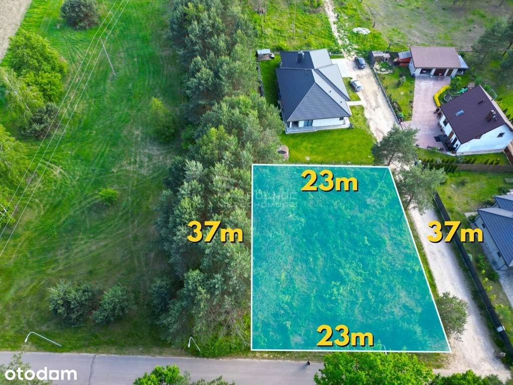 Rzeczyca – 3 działki do zabudowy mieszkaniowej - Pełny obrazek: 4/6