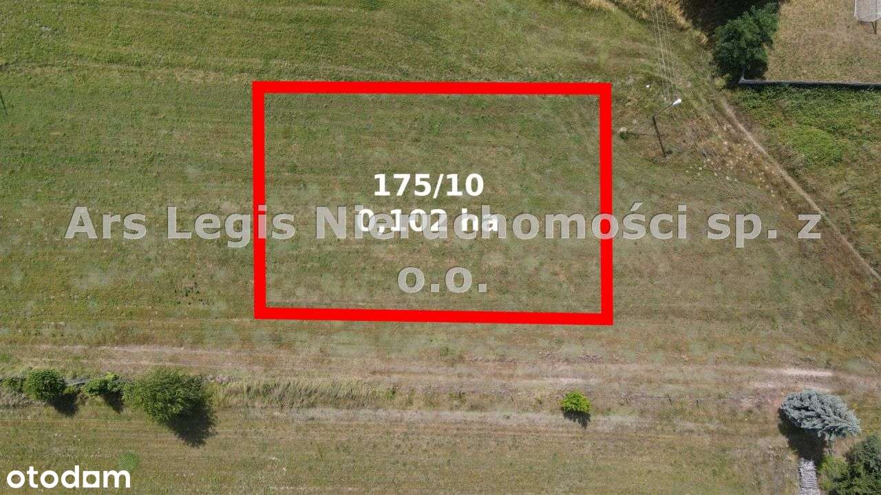 Działka, 1 000 m², Obrębizna-7