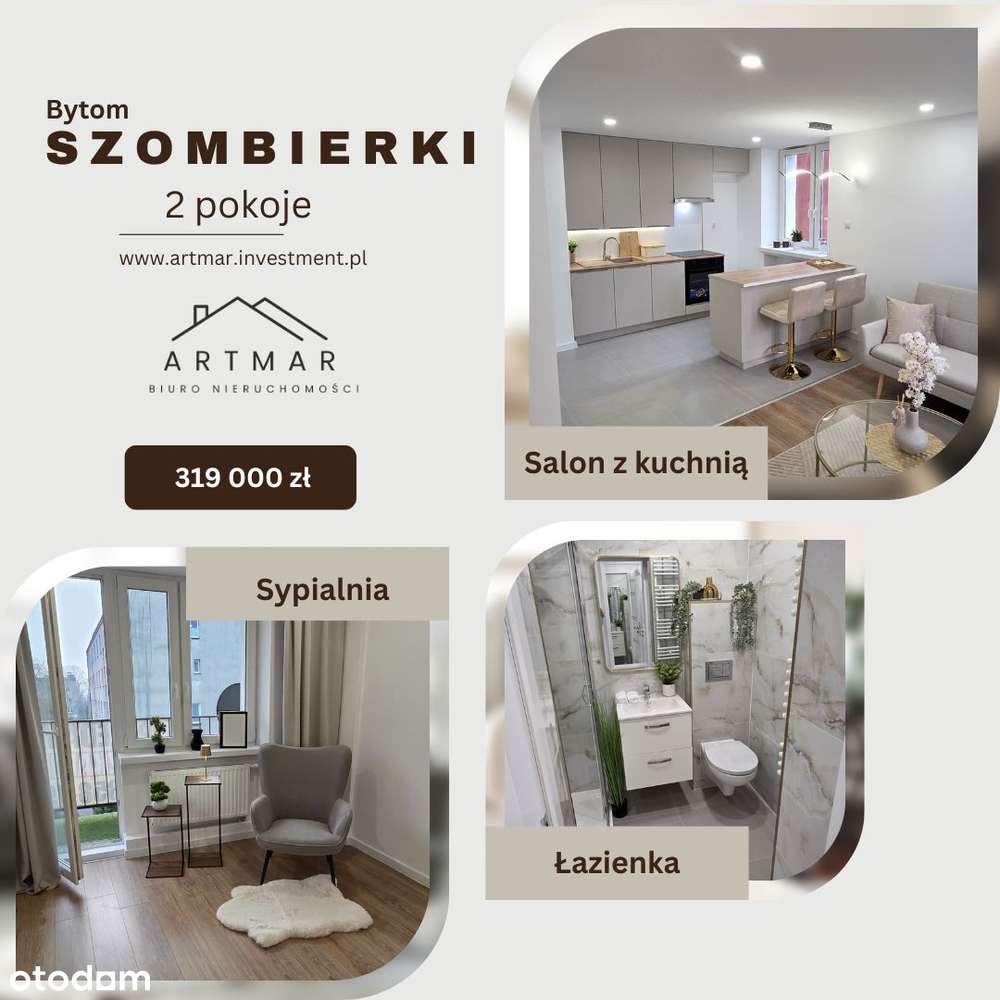 2 pokojowy apartament z dużą loggią po generalnym remoncie Szombierki-3