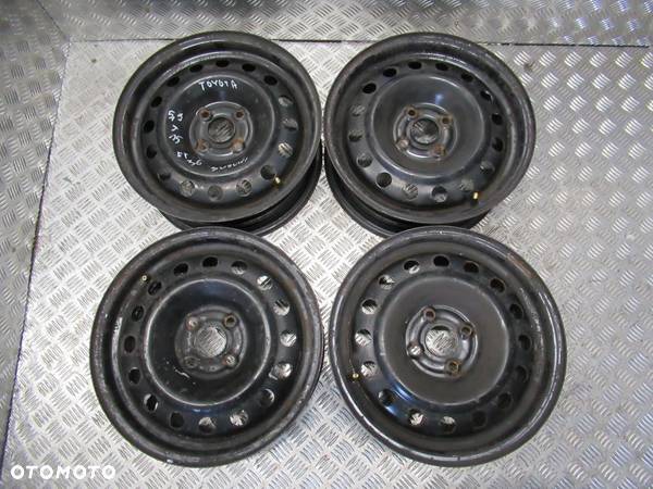 Felgi Kia Picanto Rio Stonic Hyundai Getz I20  5,5Jx15 et37,5 4x100 - 1