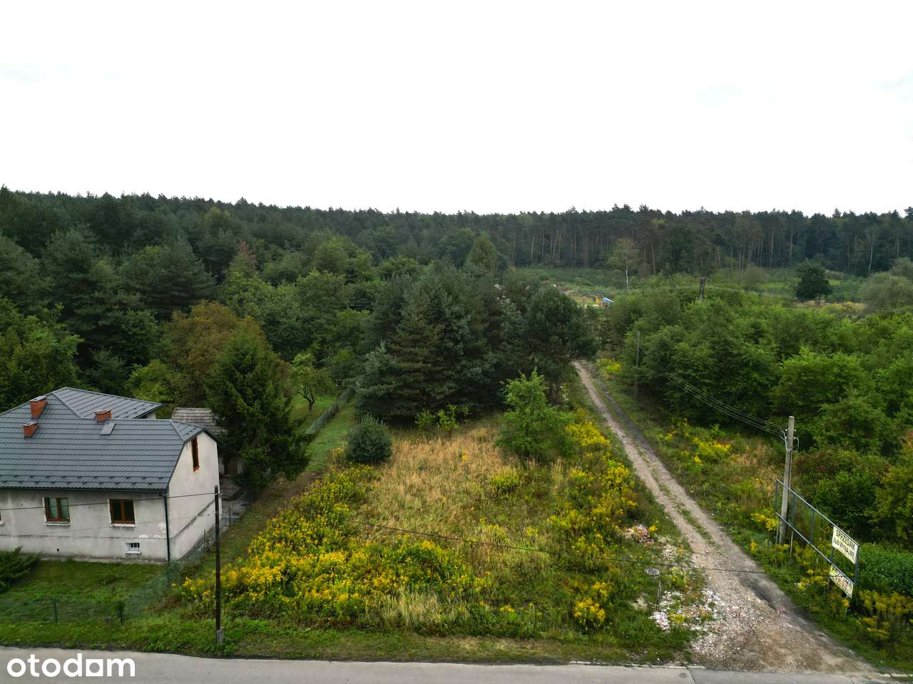 Działka usługowo - budowlana 19,5 ara vat 23% Libiąż ul. Gromiecka-3