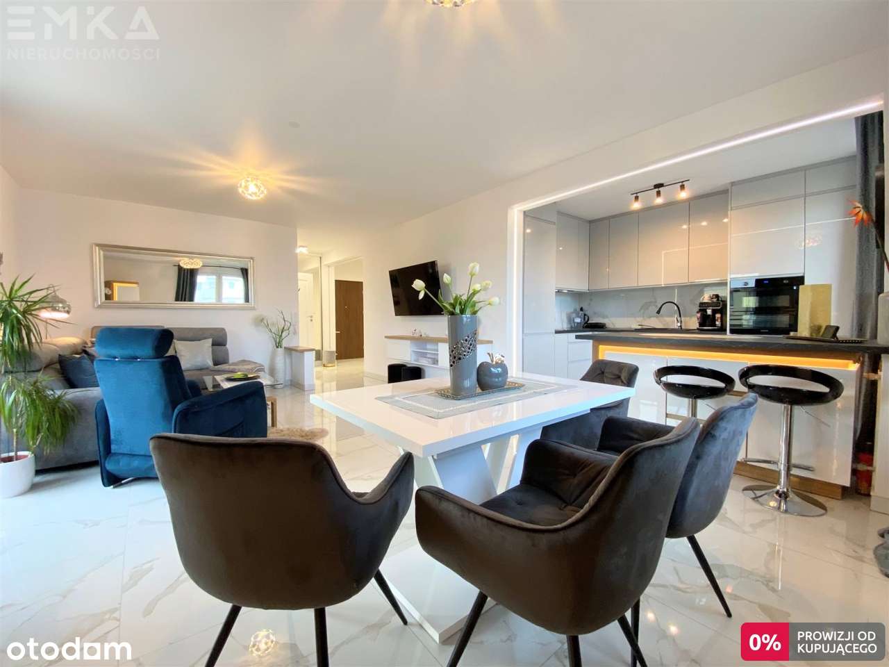 Wykończone, nowoczesne gotowe mieszkanie Lipka-4