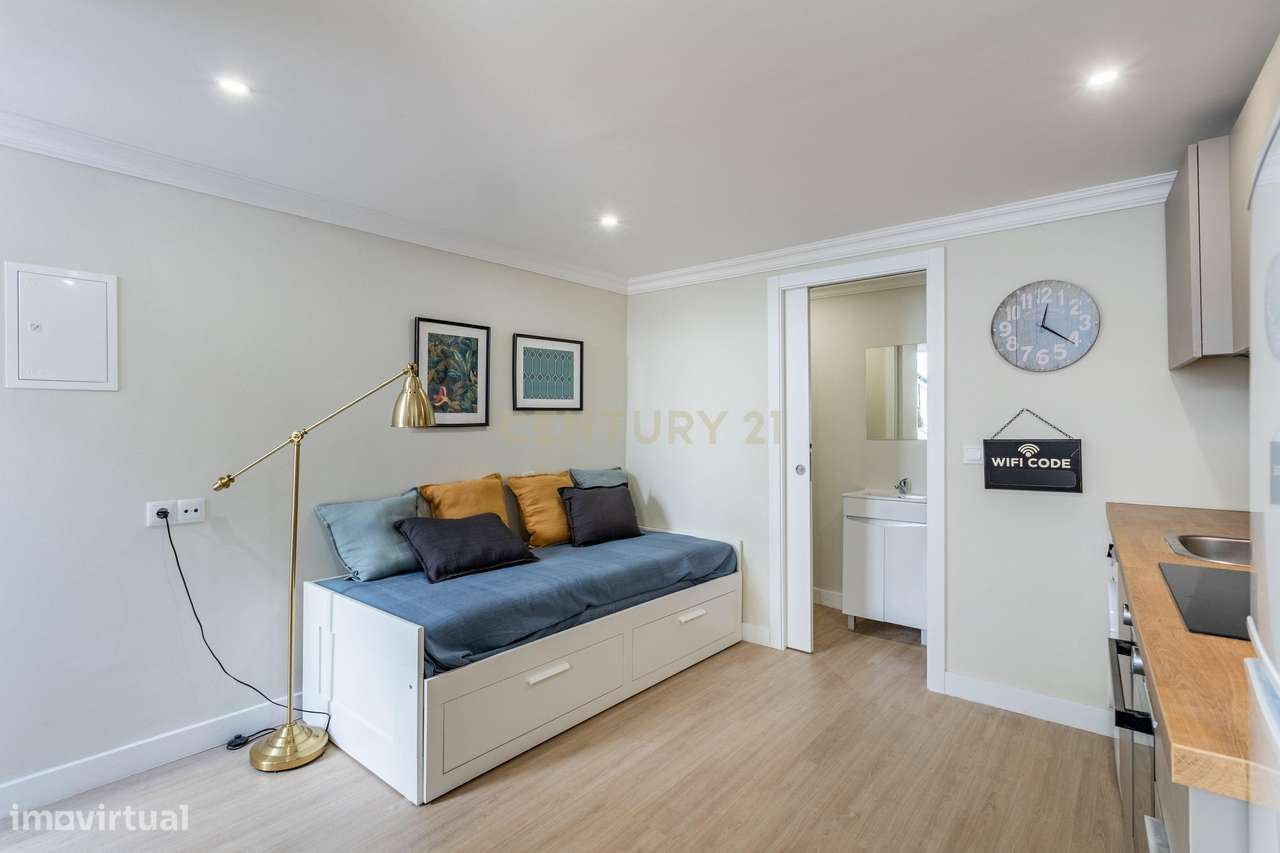 T0 remodelado Alfama, Lisboa - 900€ - Grande imagem: 3/14