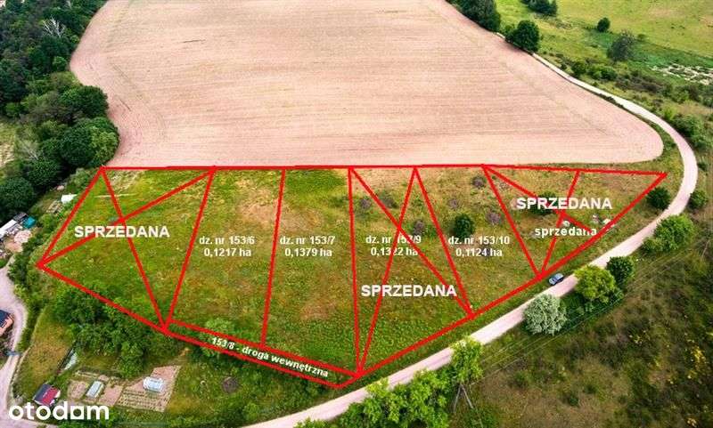 Działka budowlana - Kalisz Pomorski - Pełny obrazek: 2/20