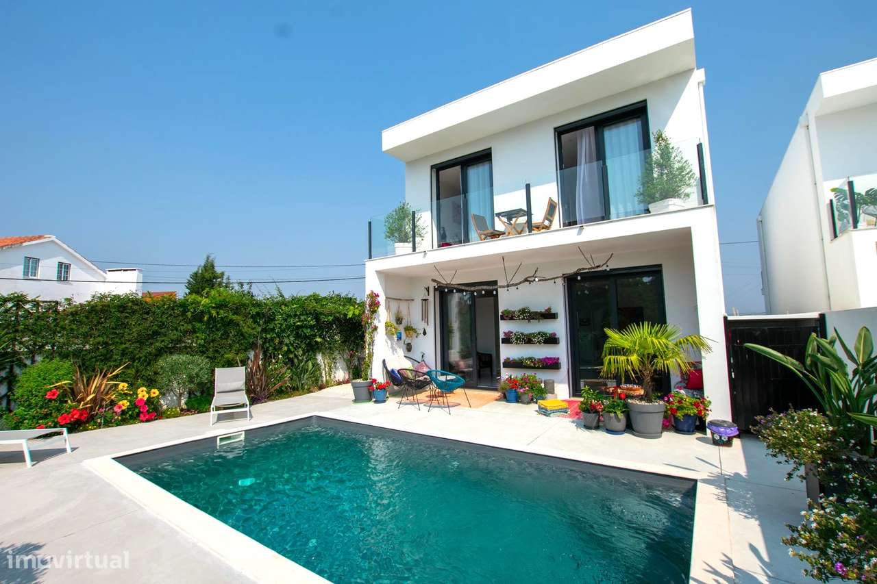 Moradia T4 com piscina e jardim - perto de São Martinho do Porto - Grande imagem: 2/34