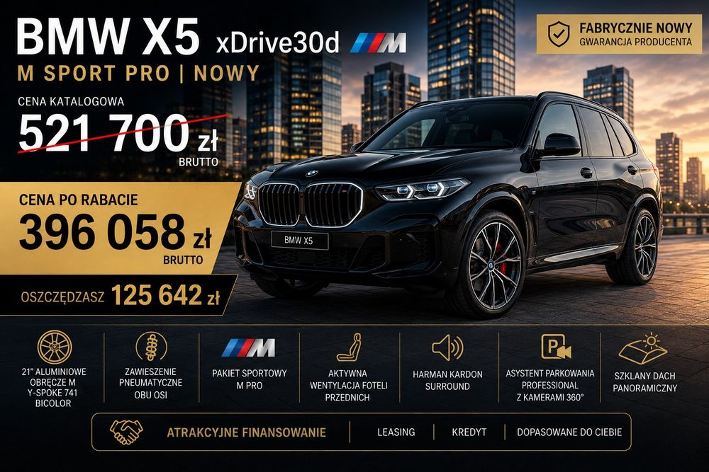 BMW X5 G65 (2026-) xDrive30d mHEV M Sport sport 2026