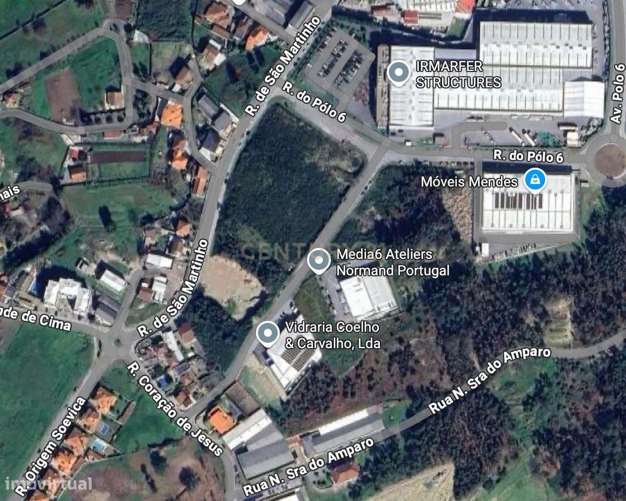 Terreno industrial de grandes dimensões, com 7 069m2, no Polo 6, em Fr - Grande imagem: 5/24