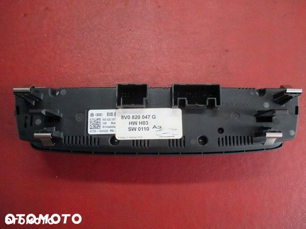 AUDI Q2 81A 16R.PANEL NAWIEWU KLIMY 8V0820047G - 2