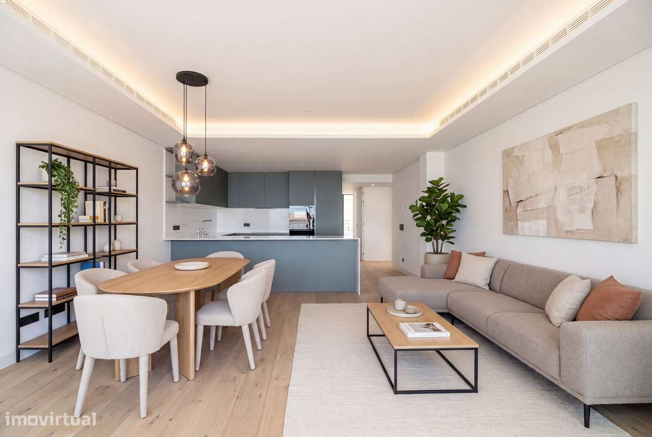 Apartamento T2 com piscina, Estoril, Cascais-5