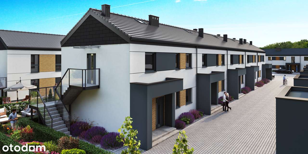 3-pokojowe mieszkanie 49m2 + ogródek Bez Prowizji (lokal 6C)