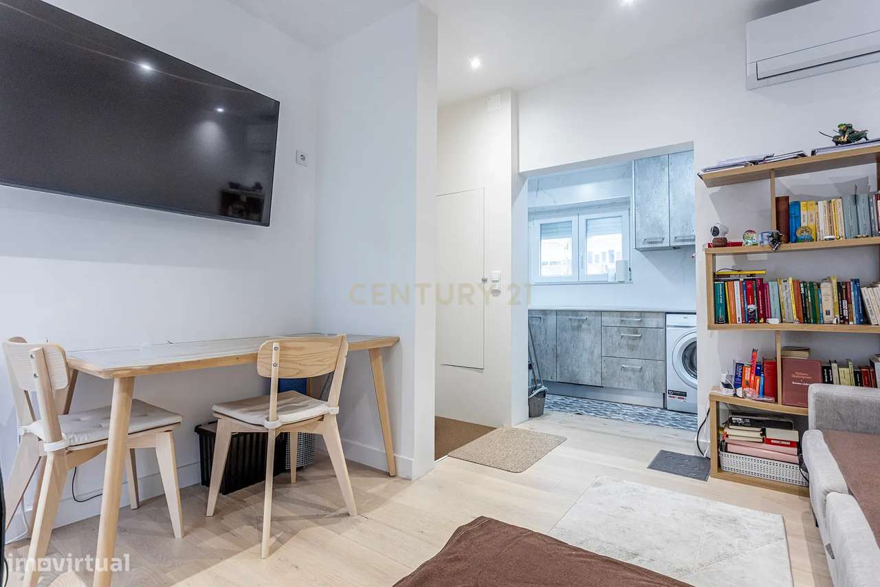 Apartamento T1 Renovado em Alvalade, Lisboa - Grande imagem: 4/14
