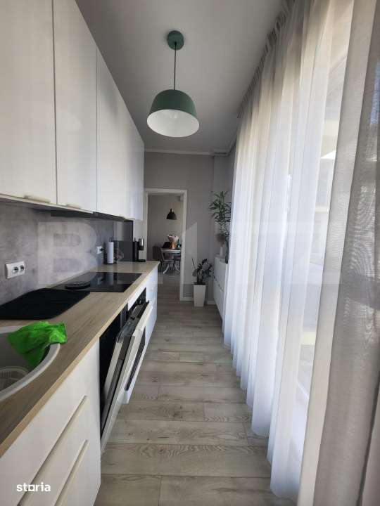Apartament cochet cu 2 camere, semidecomandat, etaj intermediar, zona - Imagine principală: 4/5