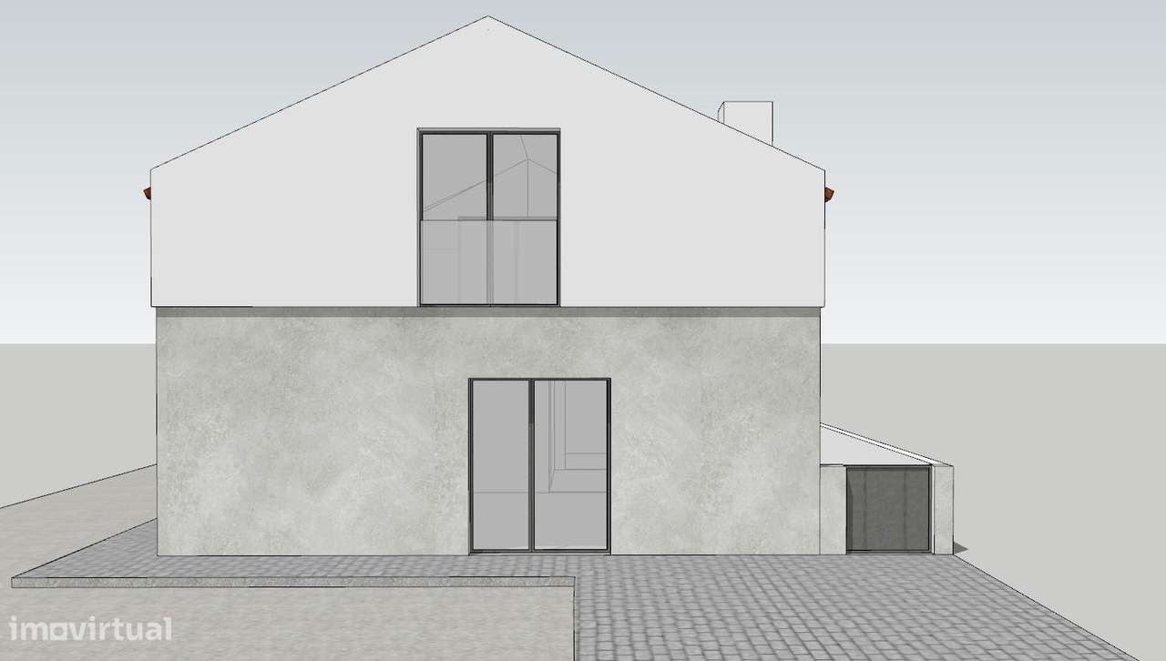 Terreno c/ Armazém c/ Projeto aprovado para construção de moradia!-9