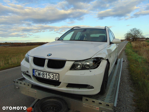 ZDERZAK PRZÓD PRZEDNI BMW E90 E91 BIAŁA alpinweiss 3 A300 - 1