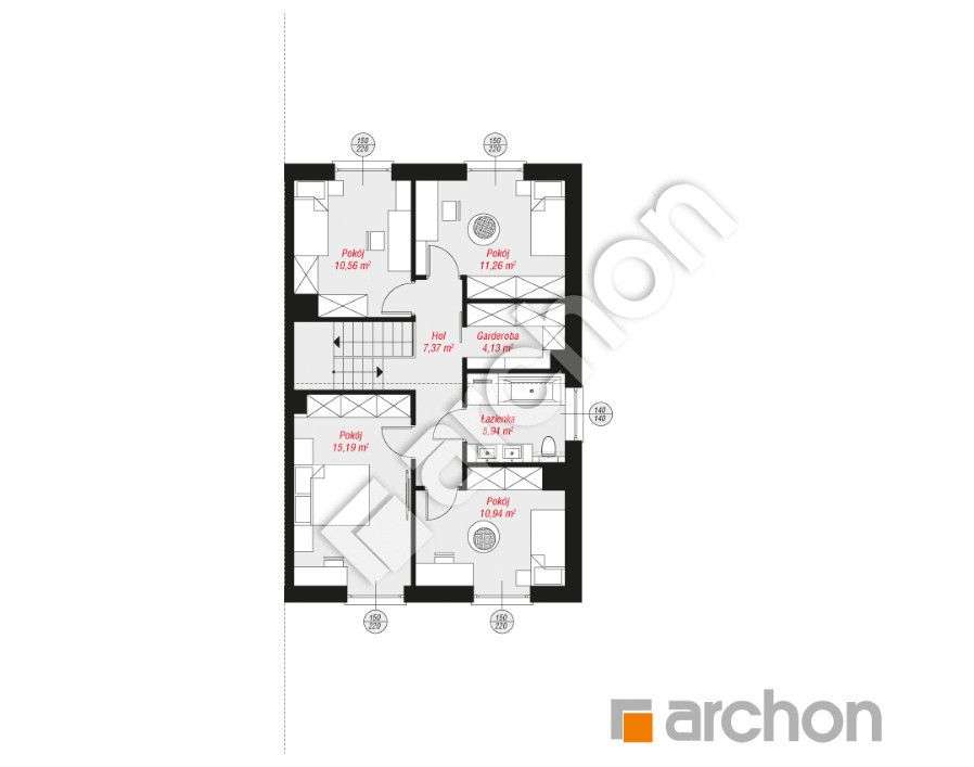 Nowoczesny dom w zabudowie bliźniaczej|bez Pcc 2% - Pełny obrazek: 4/10