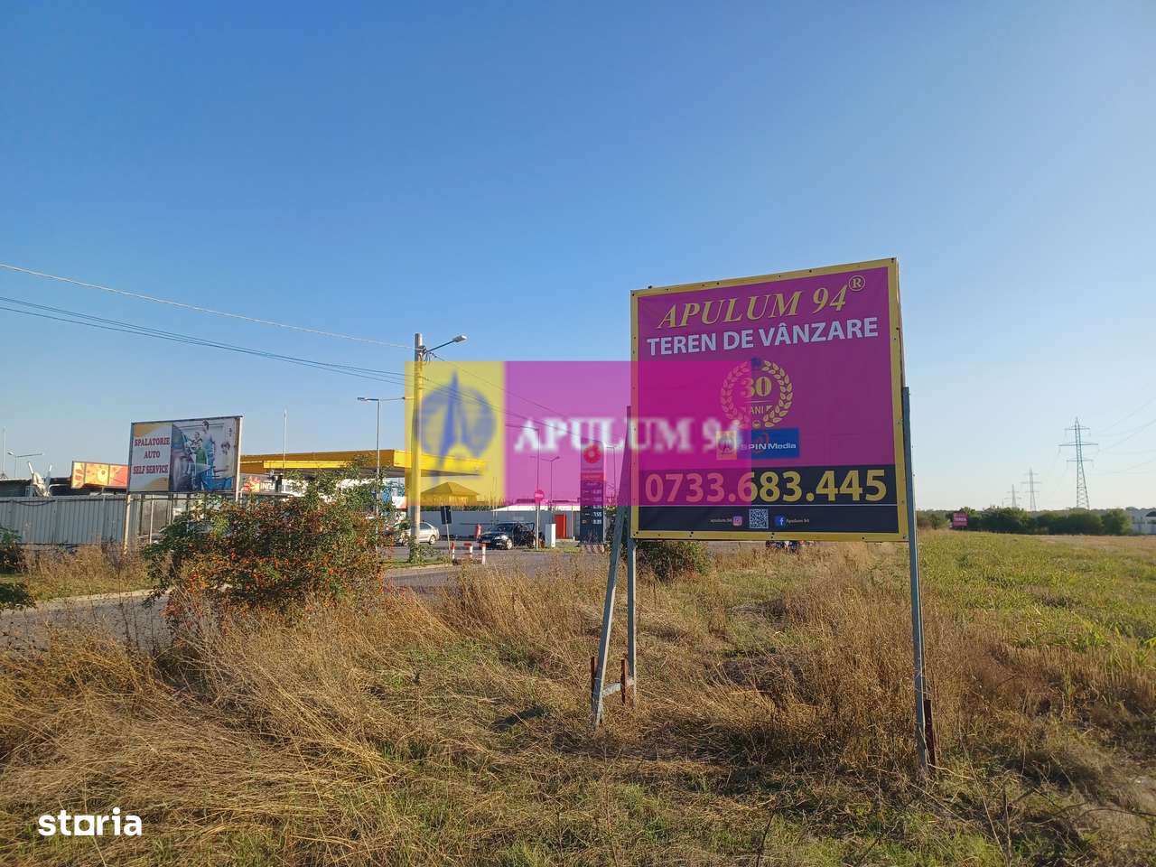 Săbăreni, teren intravilan construibil 3 ha, pe DJ602 - Imagine principală: 3/3