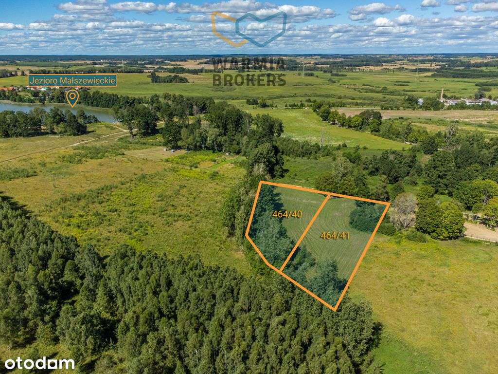 Działka budowlana nad jeziorem z dostępem do plaży-19