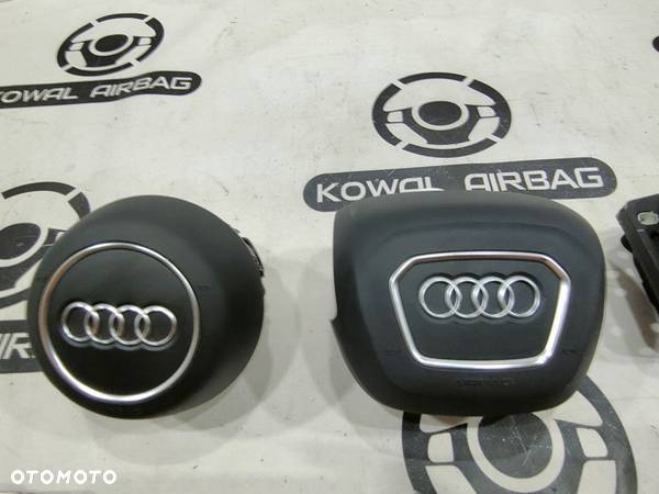 AUDI A4 B9 8W DESKA KONSOLA AIRBAG PODUSZKI PASY - 8