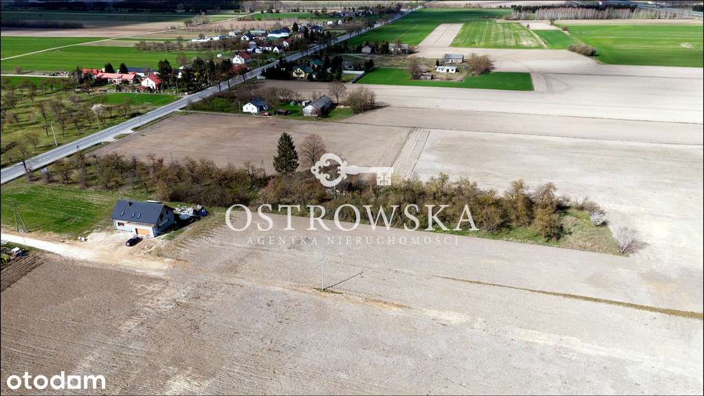 Trzy działki rolno-budowlane - Zjazd z trasy-3