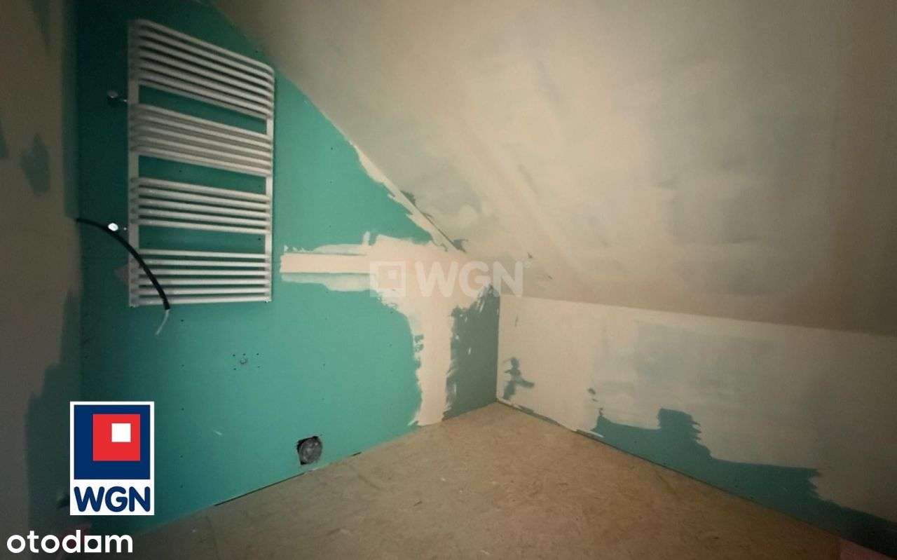 Dom szkieletowy z antresolą, przestrzeń, zieleń, cisza-13