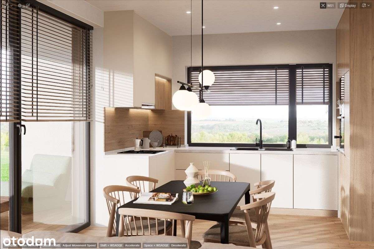 Nowoczesny bliźniak na obrzeżach miasta-12