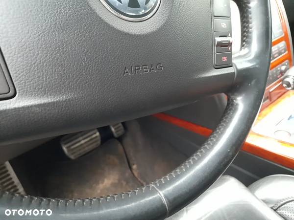 VW PHAETON KIEROWNICA AIRBAG KIEROWCY SKÓRA MULTIFUNKCYJNA MULTI - 5