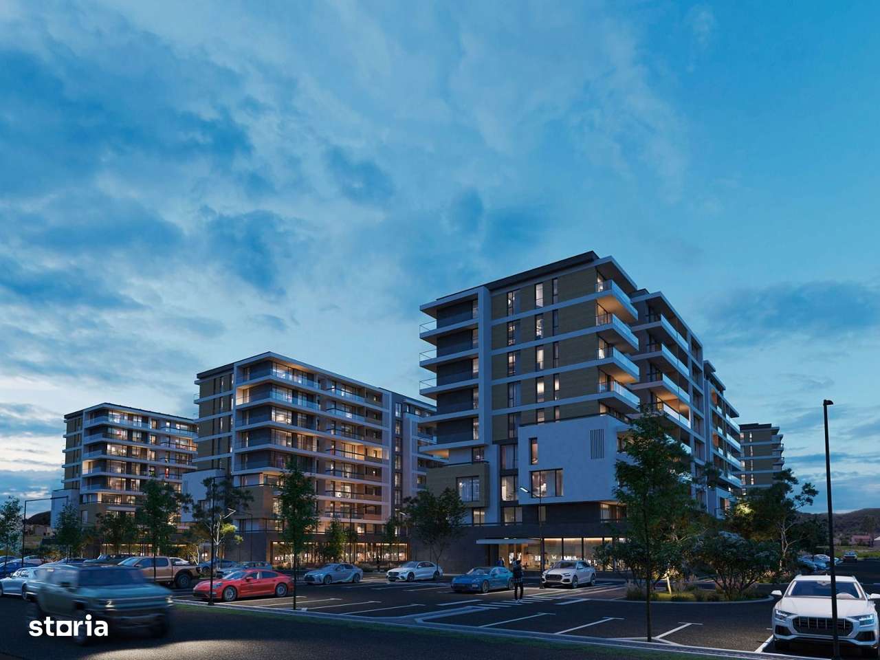 Apartamente 3 camere în Ansamblul Alpha Distrikt, Bartolomeu, Brașov - Imagine principală: 4/6