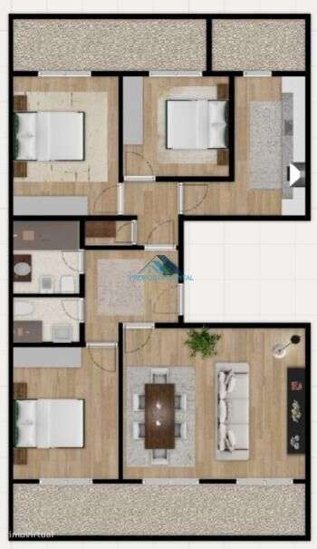 Apartamento T3 - Em Remodelação Total-29