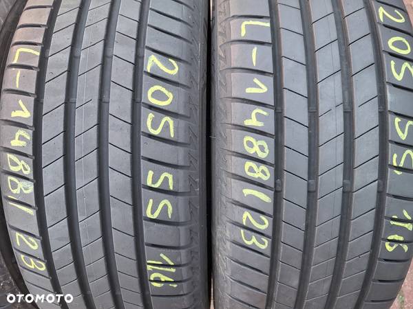 205/55r16 (L1488/23) 4szt 6/7mm Turanza T005 BRIDGESTONE 2018-21r LETNIE - 3