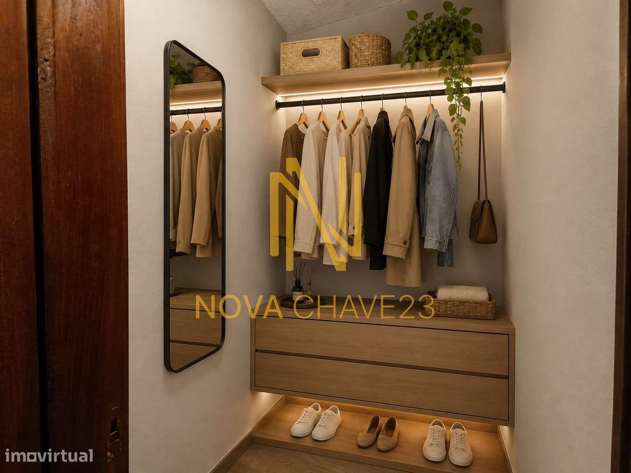 Apartamento T1 na Rinchoa | Cozinha e Sala em Open Space-17