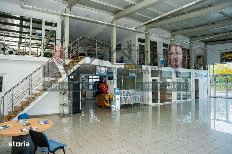 Structură metalică tip showroom/service – Tecuci – demontabilă-5