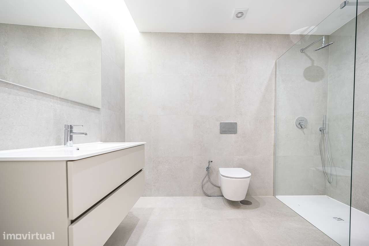 Lindíssimo Ap. 3 assoalhadas novo 2025 Grandes Varandas Churrasqueira-5