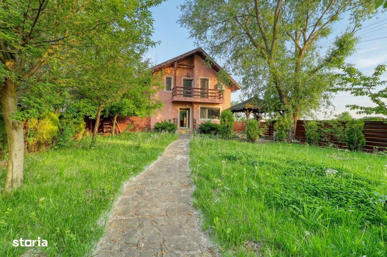 Vila individuala cu 589 mp teren, foisor si gradina superba | Darza-7