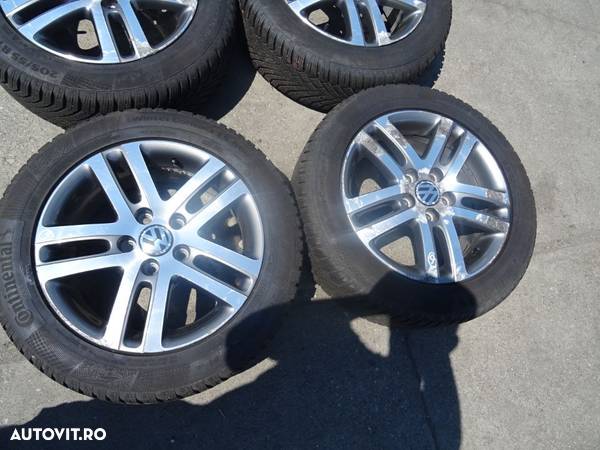 Vand Jante aliaj cu Cauciucuri Volkswagen Golf 6 205/55 R16 din 2011 cod: 1K0601025DF - 4